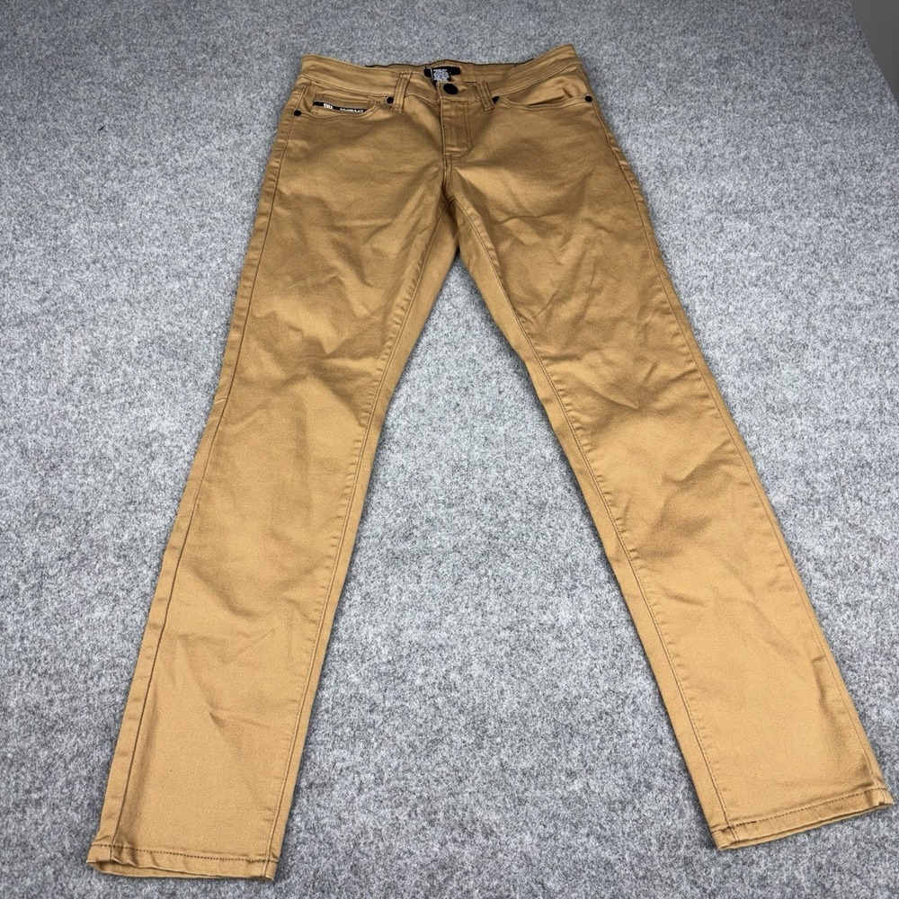 Benjamin Black Pants Mens 30x32 (Fits 30x30) Khaki Chino Slim Fit Streetwear EUC
